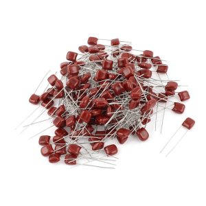 150pcs 224J Passive Components 100V 0.22uF Electronic Metallized Polyester Capacitors Film Capacitor