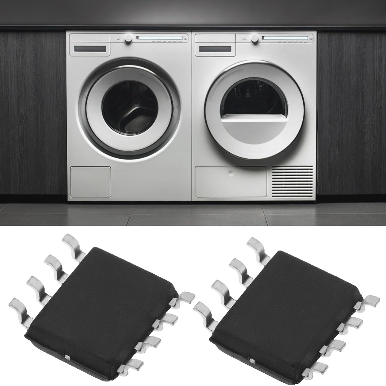 5Pcs Integrated Circuit IC MXT2410SX MXT2410 SOP-8 Package Integrated Chips for Air Conditioner Refrigerator Washing Machine Black - Image 2