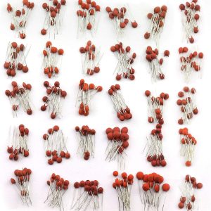 300pcs Ceramic Capacitors Assorted Kit 2pF-0.1uF 30 Values Commonly Used Electronic Component DIY Assortment